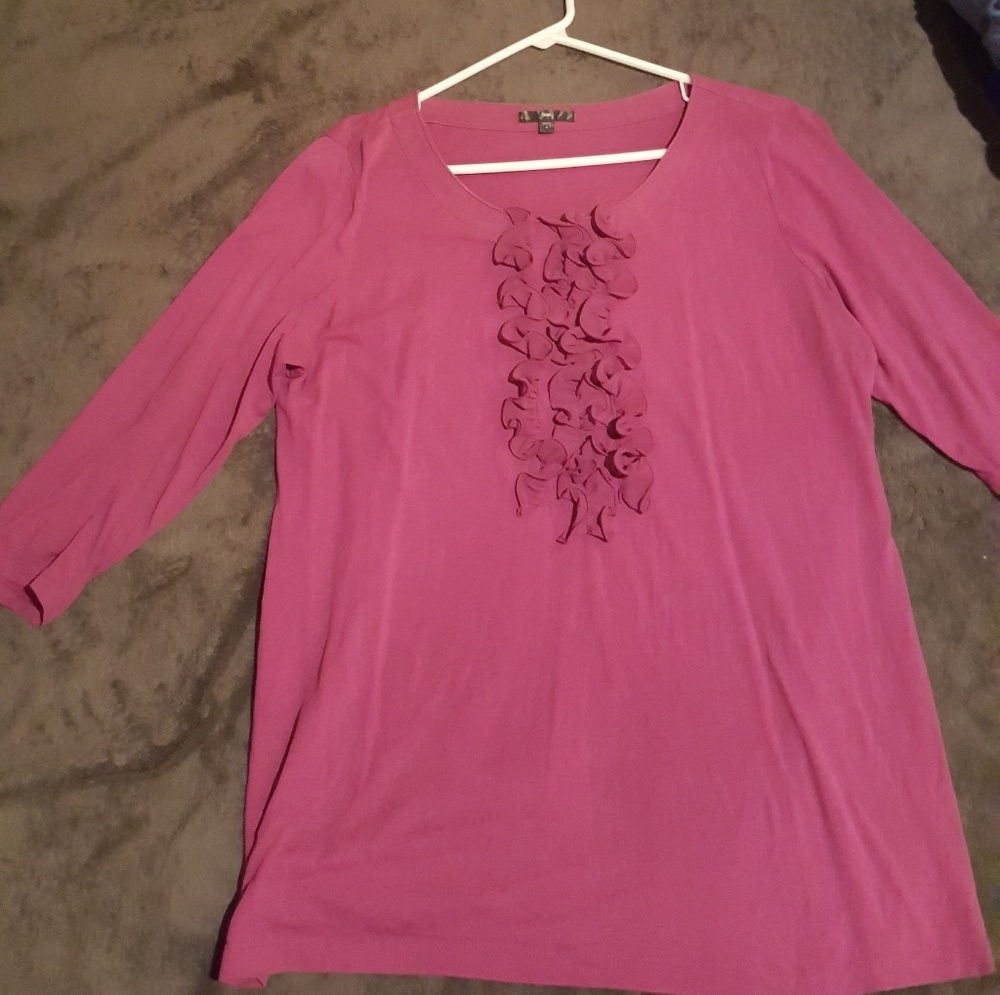 Ruffle blouse